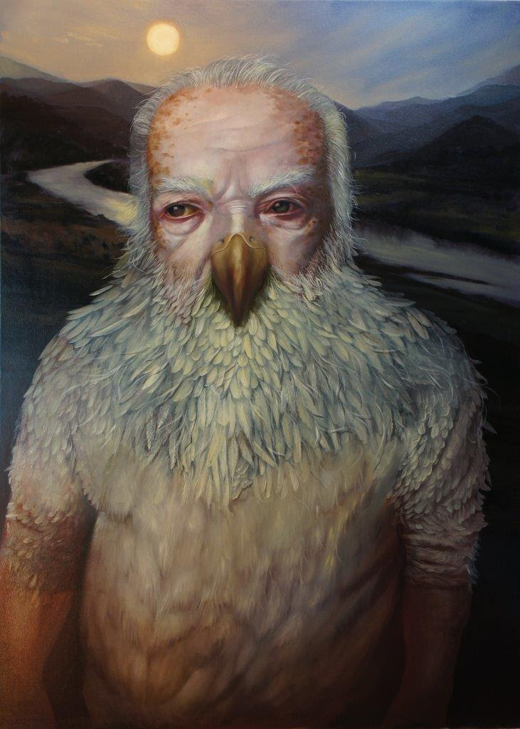 Zaal. Oil on canvas. 140x100 cm. Year 2021