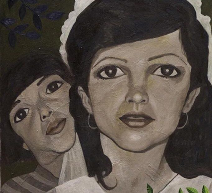 Samira Eskandarfar. Under Ground. Oil on canvas. 150x100 cm. 2009