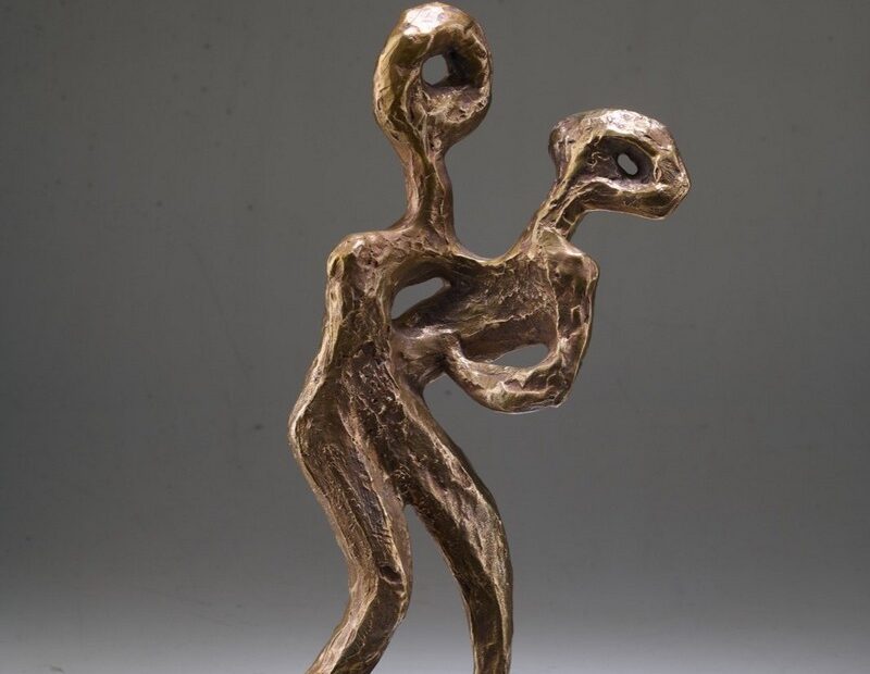 Embodiment. Bronze statues. Size 22x15x37. 2025. In 19 editions.