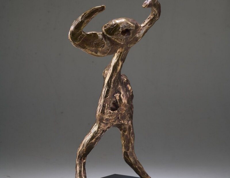 Embodiment. Bronze statues. Size 24x14x40 cm